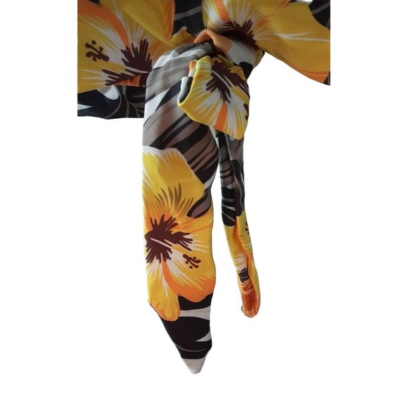 Two Piece Swimsuit Bow Waist Boy Short Style With Pockets Multicolor Size 22 - Picture 4 of 9